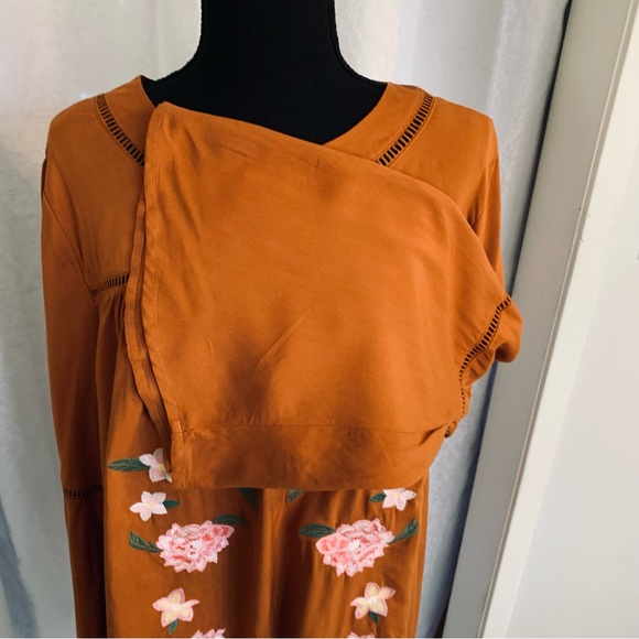 XHILARATION (TARGET) Embroidered Dress Sz:XL - Picture 6 of 8